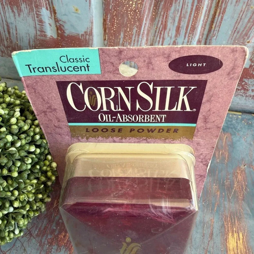 Vintage Corn Silk Oil-Absorbent Loose Powder Classic Translucent Light Sealed Ne